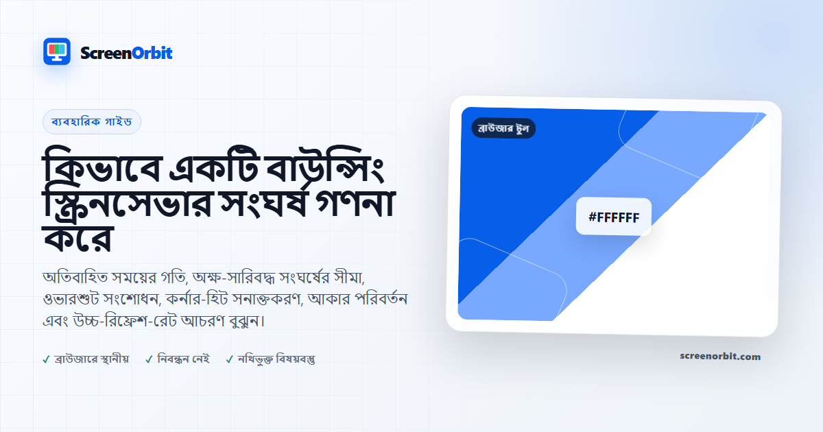 একটি বুনিং স্ক্রিন-সেভারের কোলসিন গণনা | ScreenOrbit
