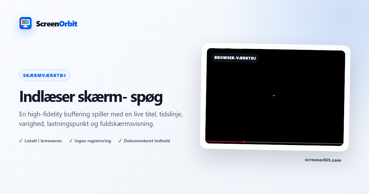 Indlæser skærmen Prank browser værktøj ved ScreenOrbit