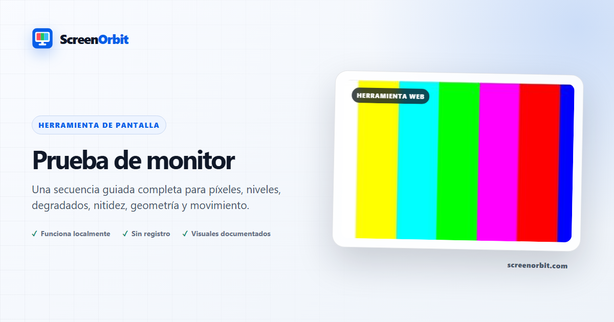 Prueba de monitor para navegador de ScreenOrbit