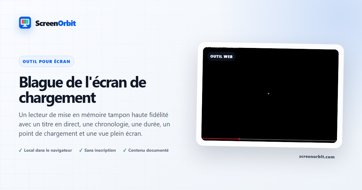 Chargement de l'outil de navigateur de l'écran Prank par ScreenOrbit