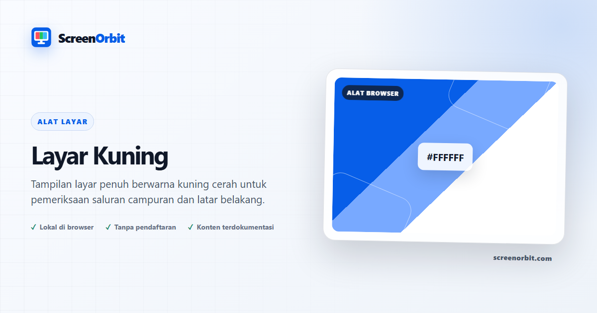 Alat browser Layar Kuning oleh ScreenOrbit
