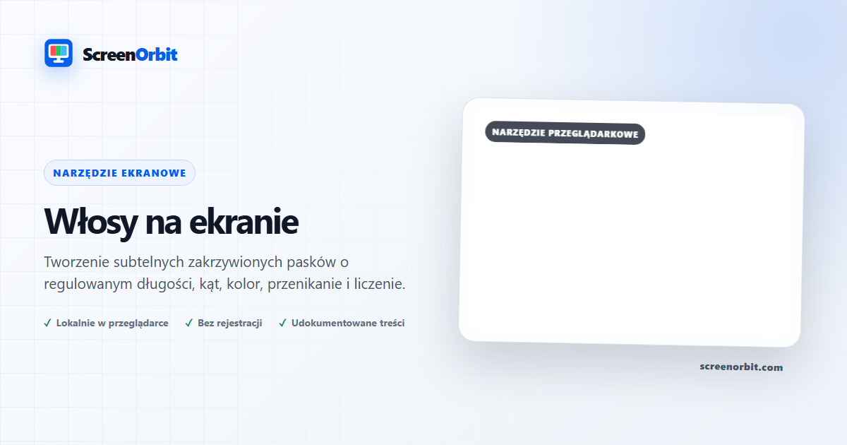 Włosy Na ekranie Narzędzie przeglądarki Prank przez ScreenOrbit