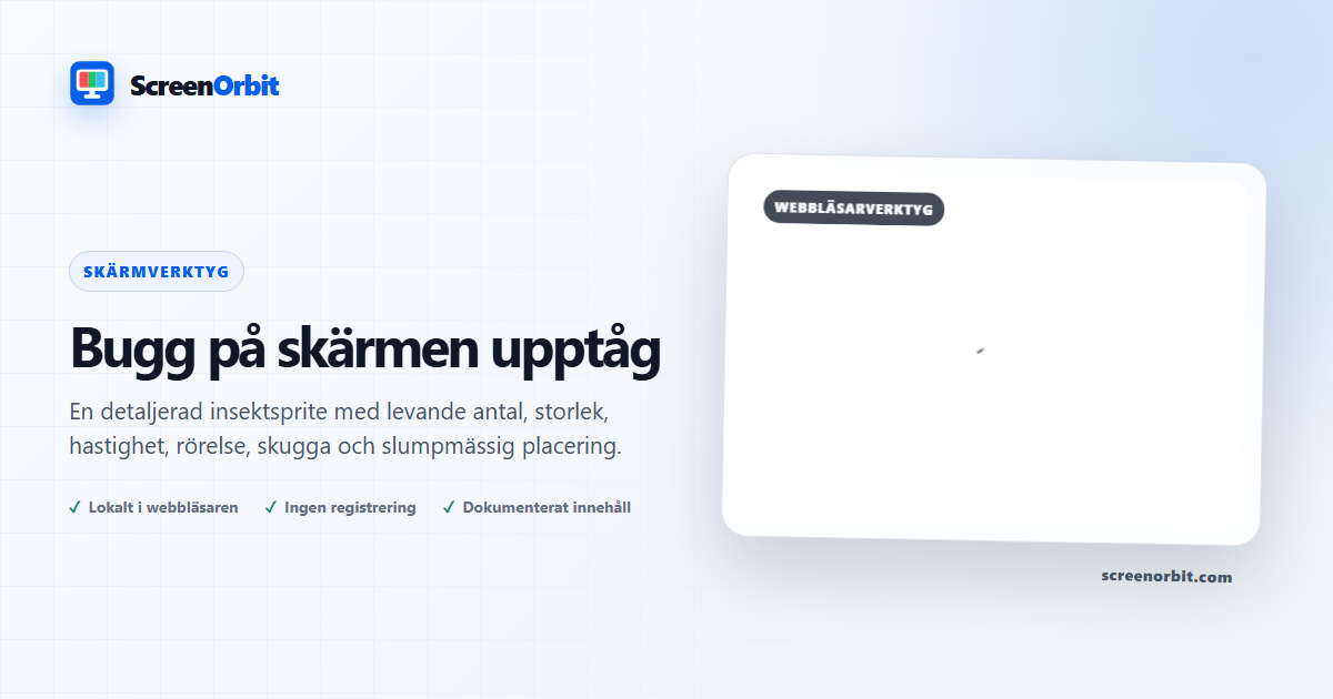 Fel på skärmen Prank webbläsare verktyg genom ScreenOrbit