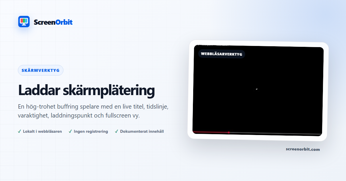 Laddar skärmprank webbläsare verktyg genom ScreenOrbit